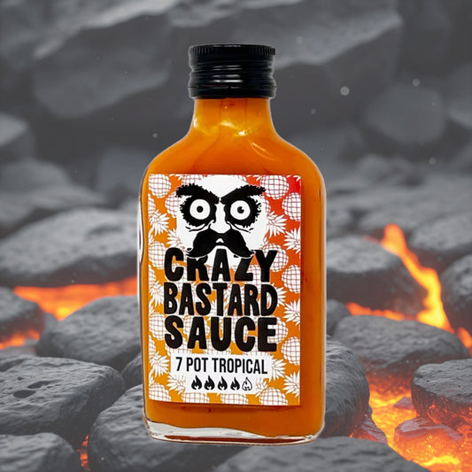 7 Pot Chili Tropical Hot Sauce | angenehm scharf, exotisch | 100 ml