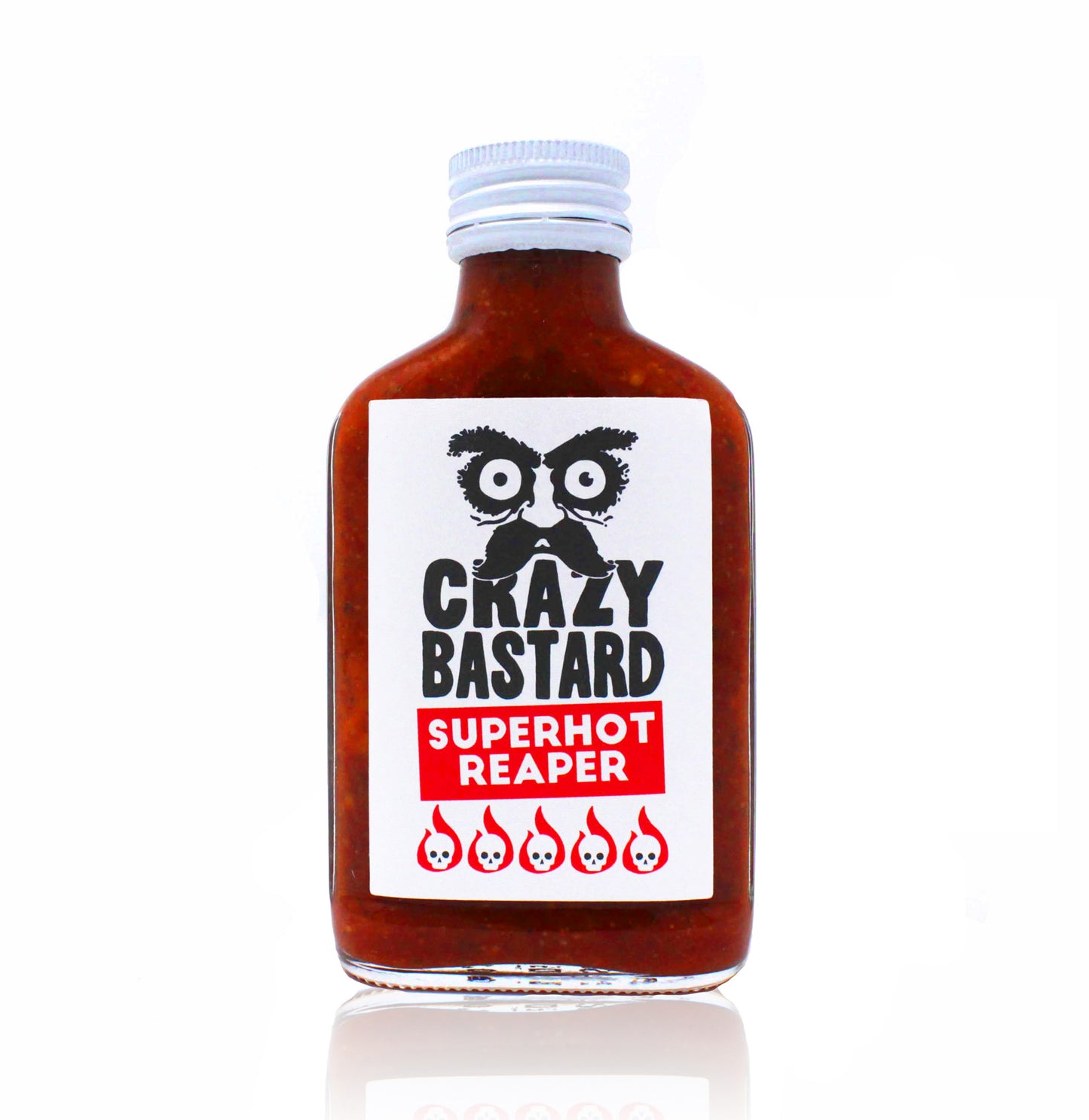 Crazy Bastard Superhot Carolina Reaper Hot Sauce