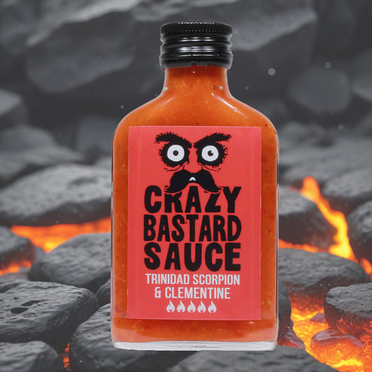 Crazy Bastard Trinidad Scorpion Moruga & Clementine Hot Sauce
