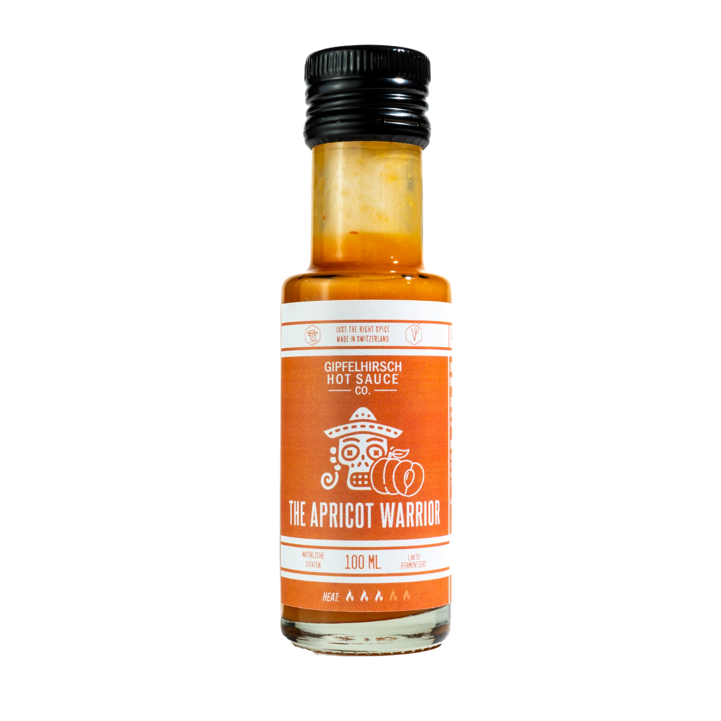 Gipfelhirsch - Apricot Warrior - Die Aprikosen Knoblauch Hotsauce