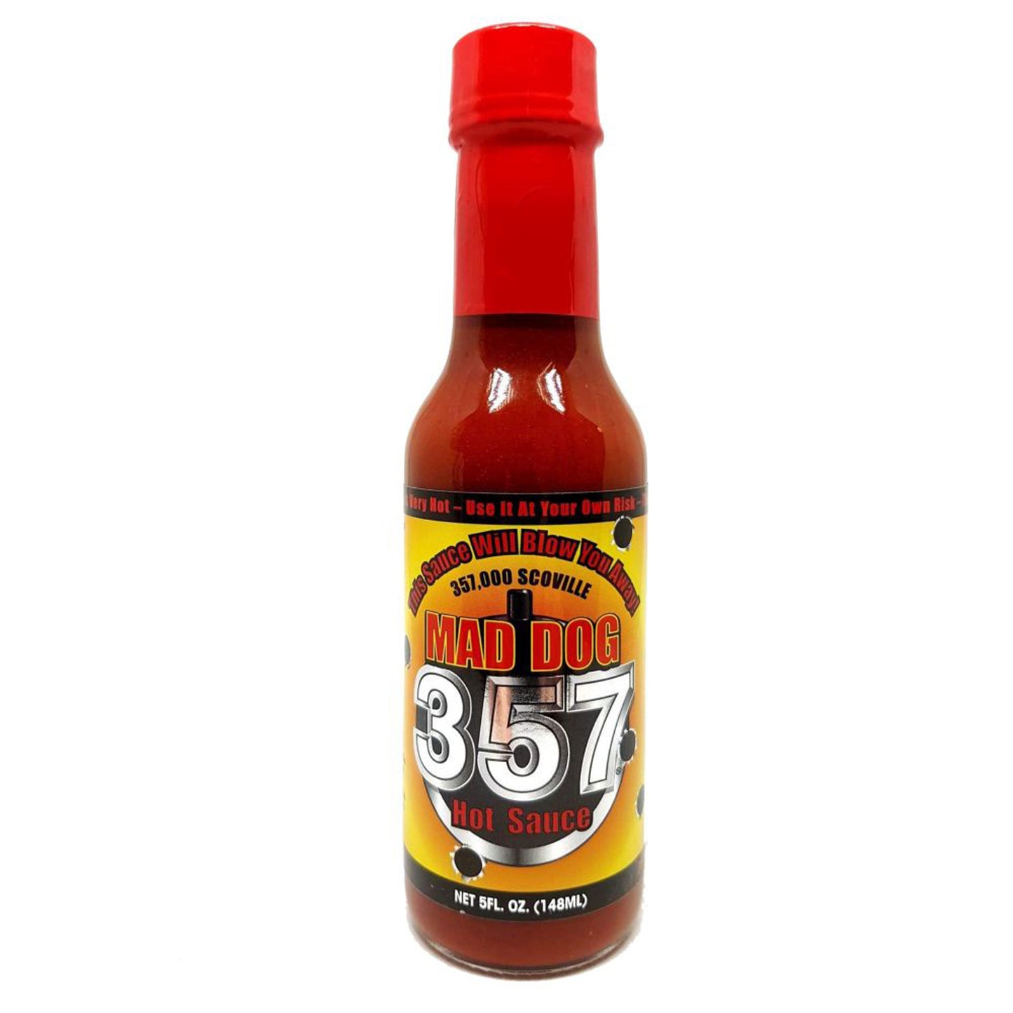 Mad Dog 357 Hotsauce mit 357'000 Scoville Units extrem Scharfe Chili Sauce