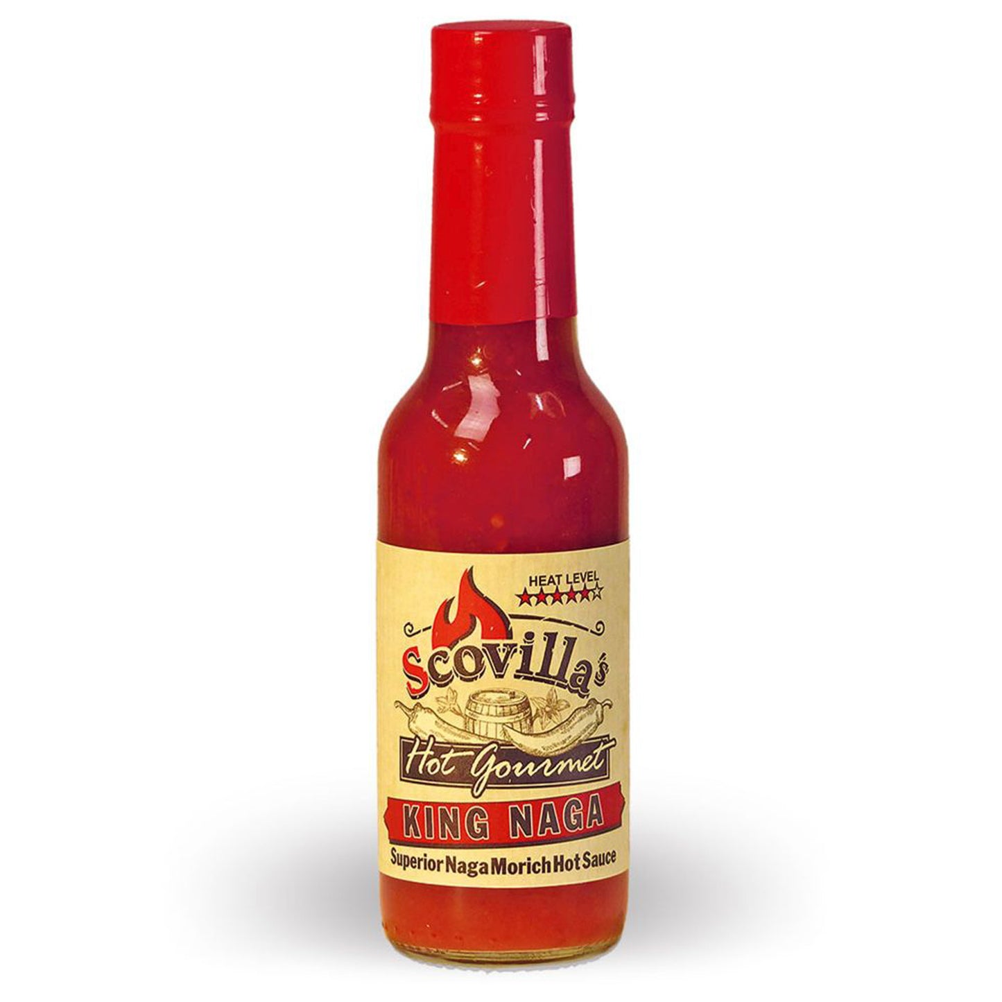 Scovilla Hot Gourmet KING NAGA Superior Naga Morich Hot Sauce