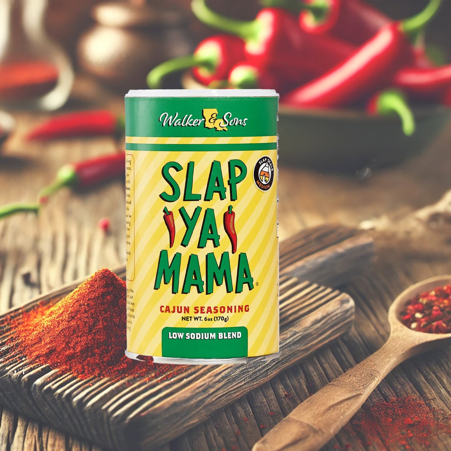 Slap ya Mama Cajun Gewuerz mit niedrigem Salzgehalt