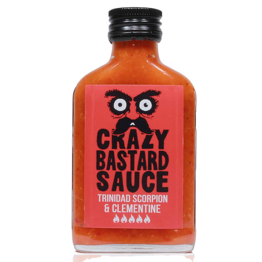 Crazy Bastard Trinidad Scorpion Moruga & Clementine Hot Sauce
