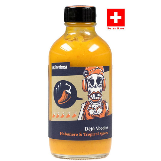 Deja-Vodoo-Habanero-Tropical-Spices-Swiss-Hot-Sauce-si-senor