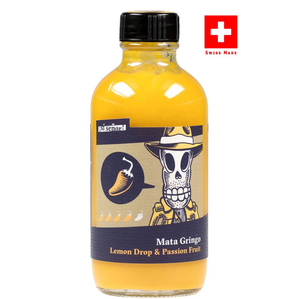 Mata-Gringo-Lemon-Drop-Passion-Fruit-Swiss-Hot-Sauce-si-senor