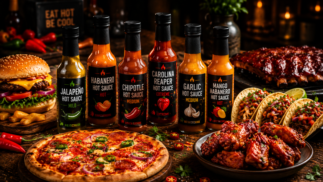 Welche Hot Sauce passt zu welchem Gericht