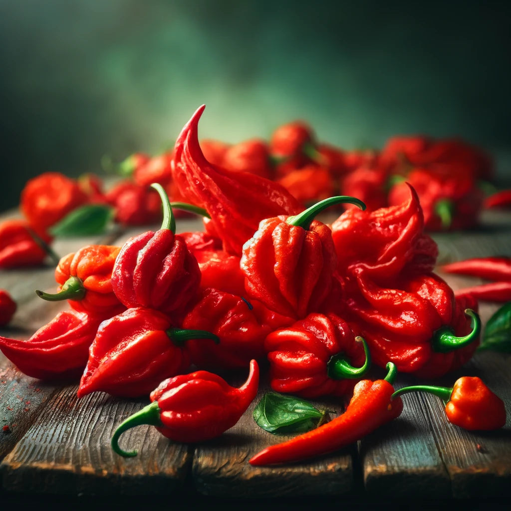 Carolina Reaper Chili Schoten