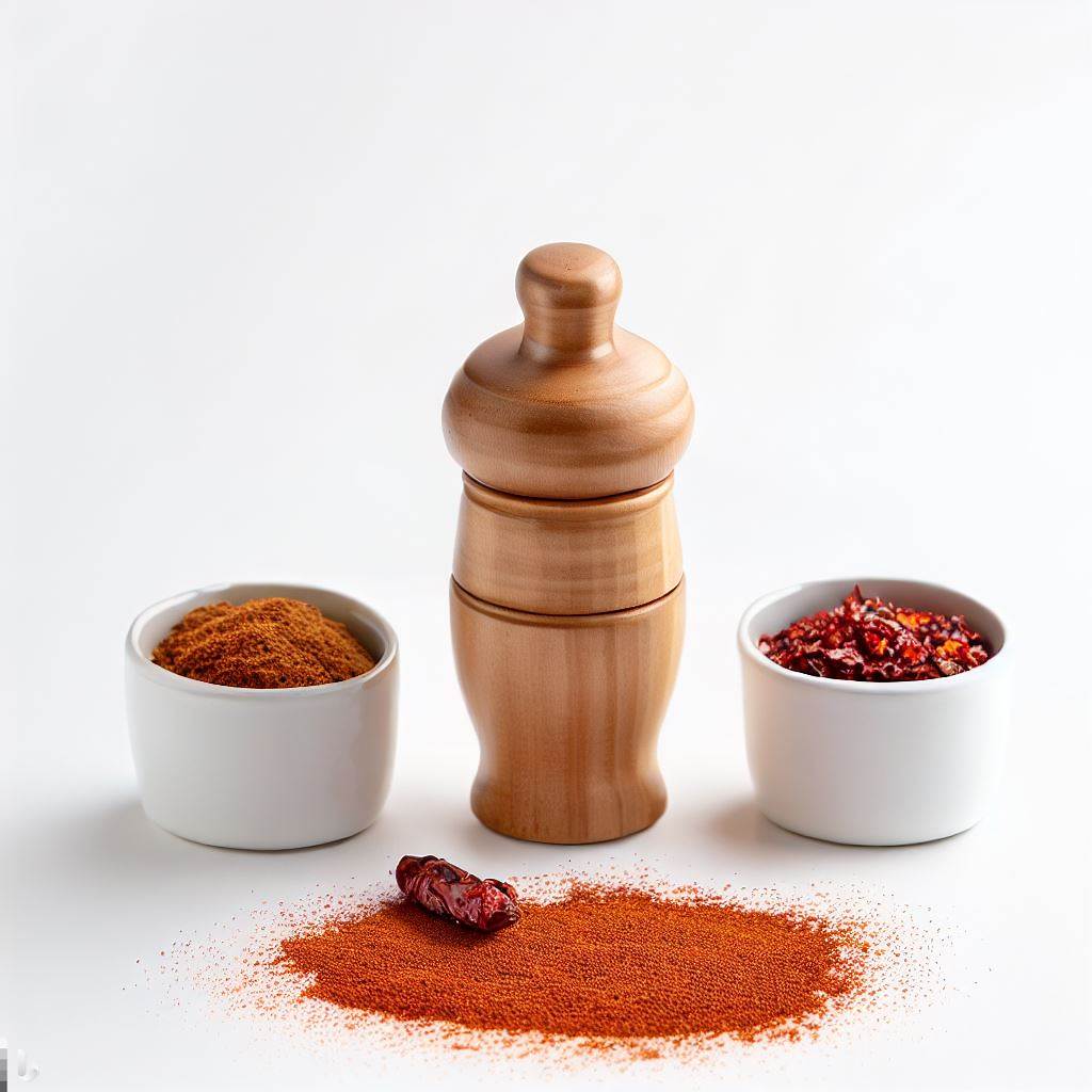 Chili-Pulver / Chilisalz / Gewürze