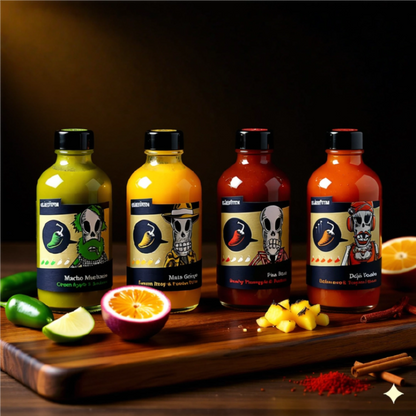 4er Chili Saucen Geschenkset