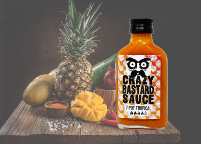 7 Pot Chili Tropical Hot Sauce | angenehm scharf, exotisch | 100 ml