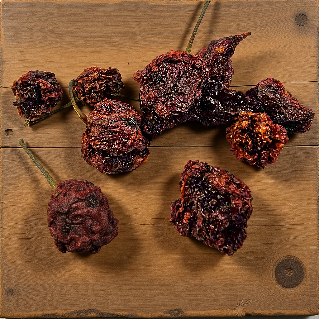 7 Pot Brain Strain Chili Schoten | tropisch, fruchtig, schnelle Schärfe | getrocknet | 10 Gr