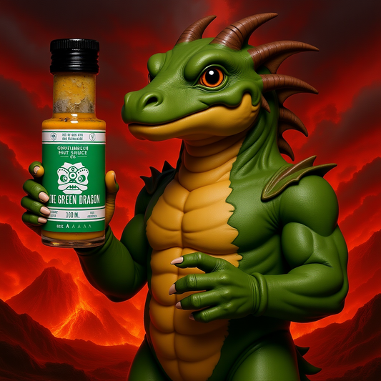 Der Green Dragon | die Koriander Chili Hotsauce |  frisch, würzig, aufregend