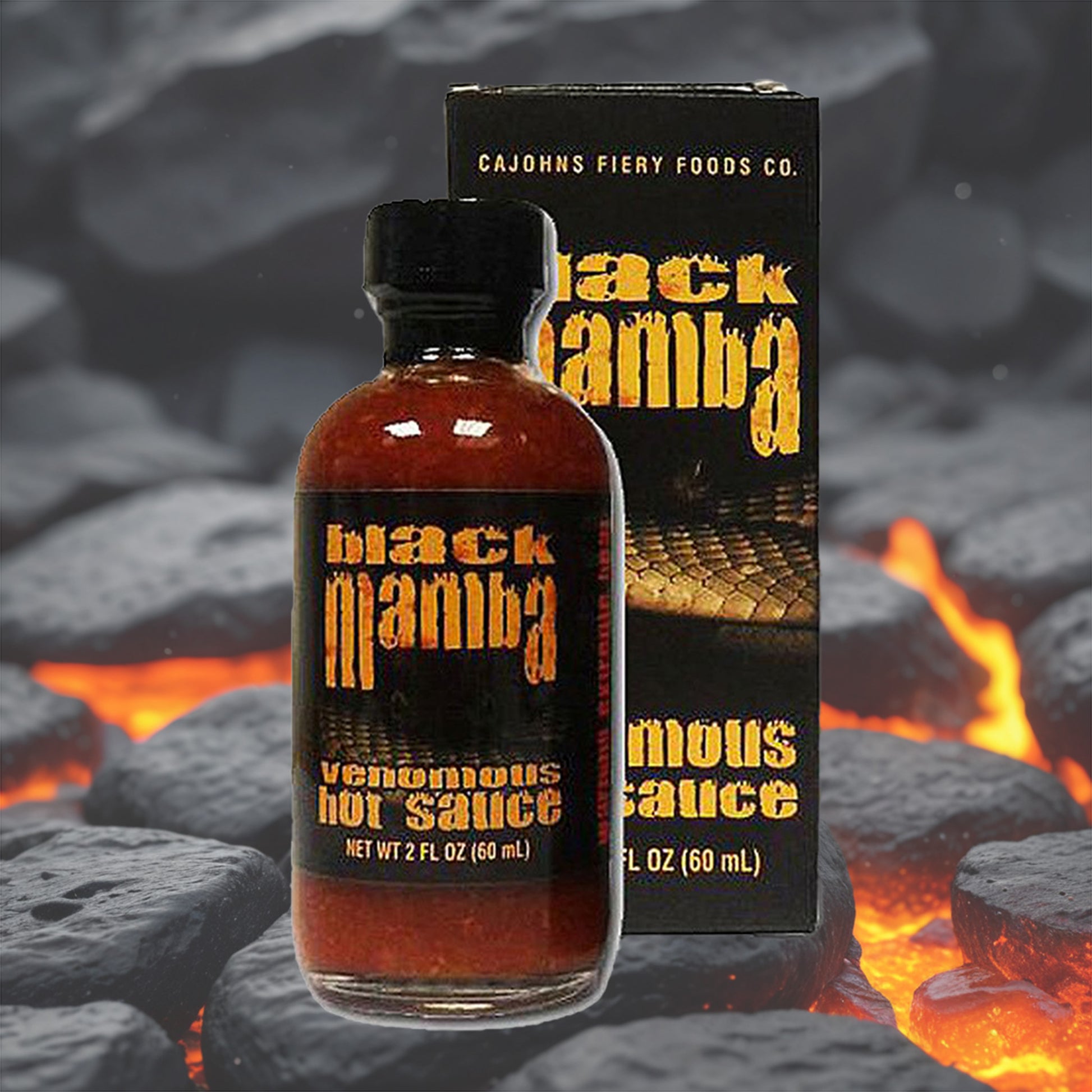 CaJohn's Black Mamba venomous Hot Sauce