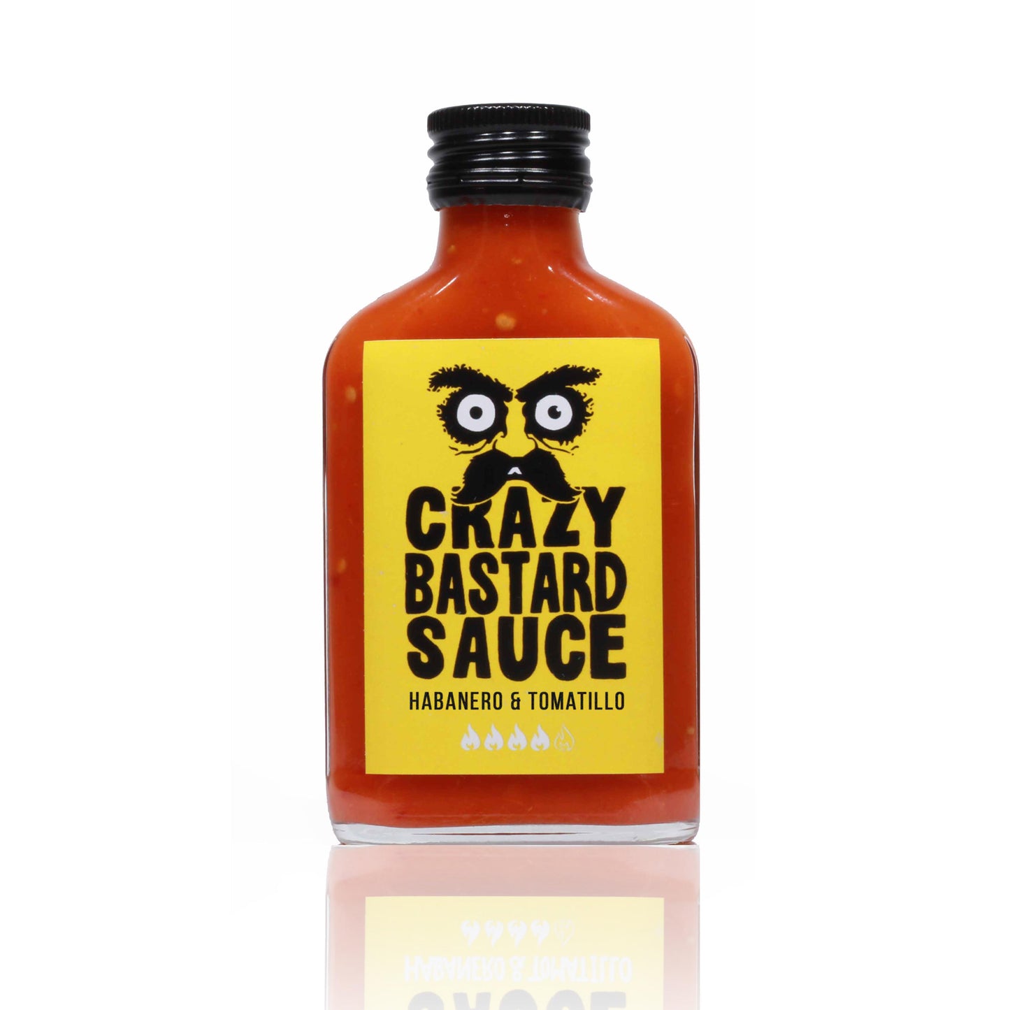 Crazy Bastard Habanero & Tomatillo Hot Sauce