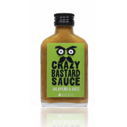 Crazy Bastard Jalapeno & Datteln Hot Sauce