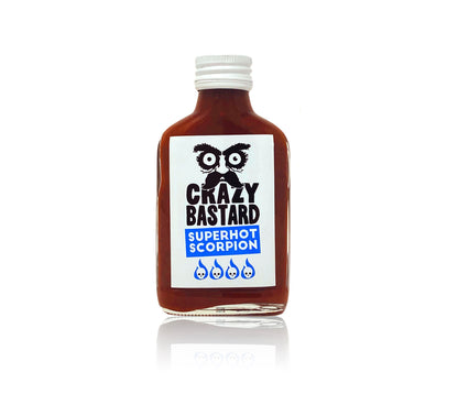 Crazy Bastard Superhot Scorpion Hot Sauce