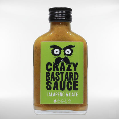 Crazy Bastard Jalapeno & Datteln Hot Sauce