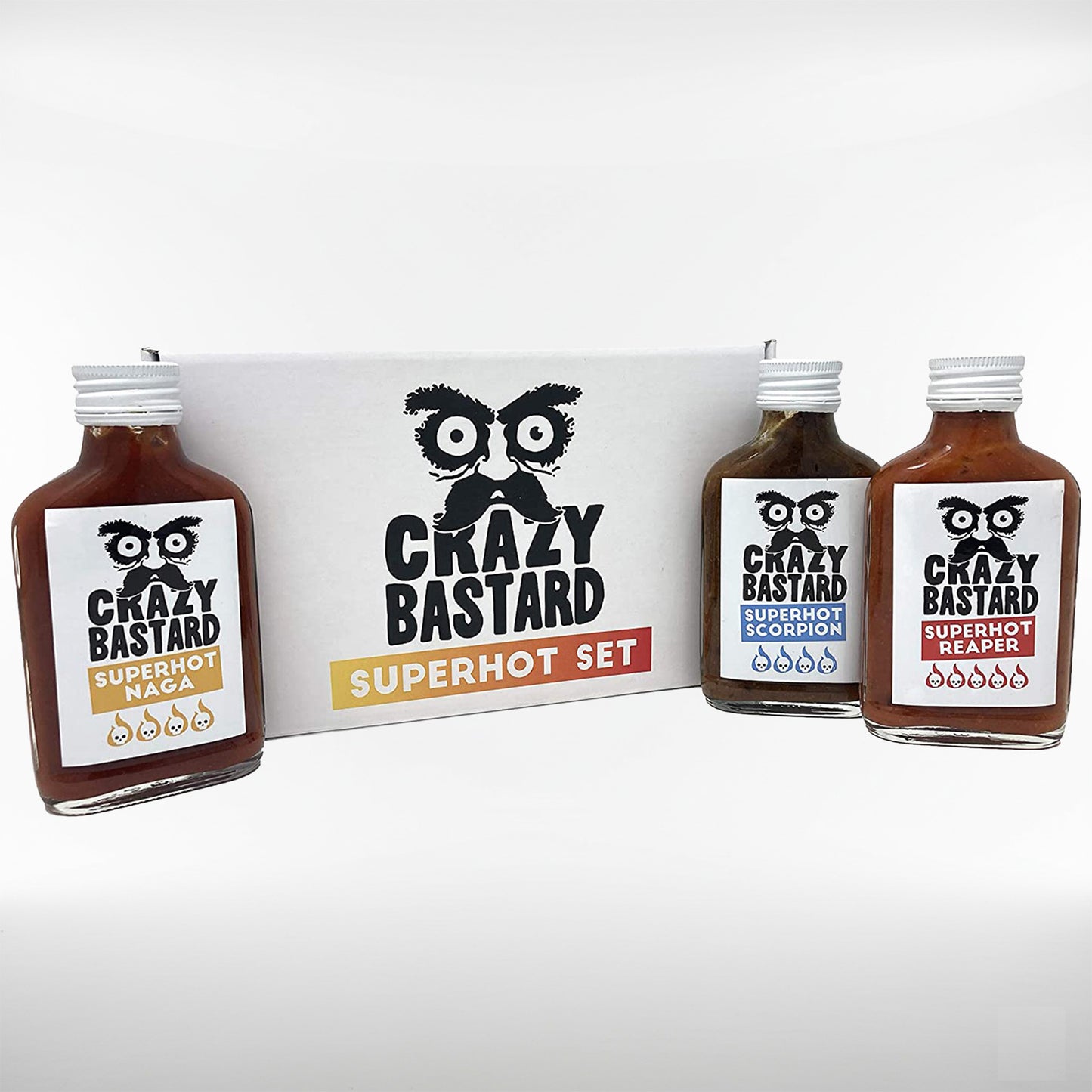 Crazy Bastard Super Hot Set (250'000 - 500'000 Scoville Units)