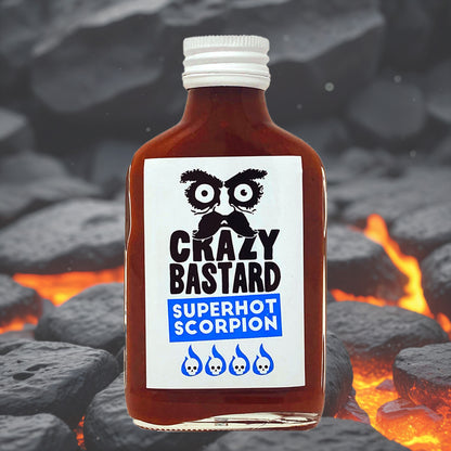Crazy Bastard Superhot Scorpion Hot Sauce