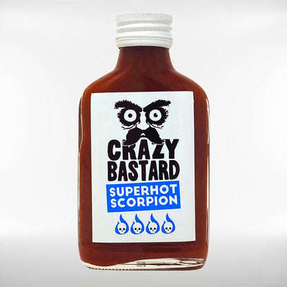 Crazy Bastard Superhot Scorpion Hot Sauce