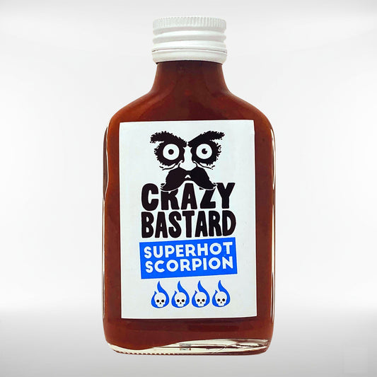 Crazy Bastard Superhot Scorpion Hot Sauce