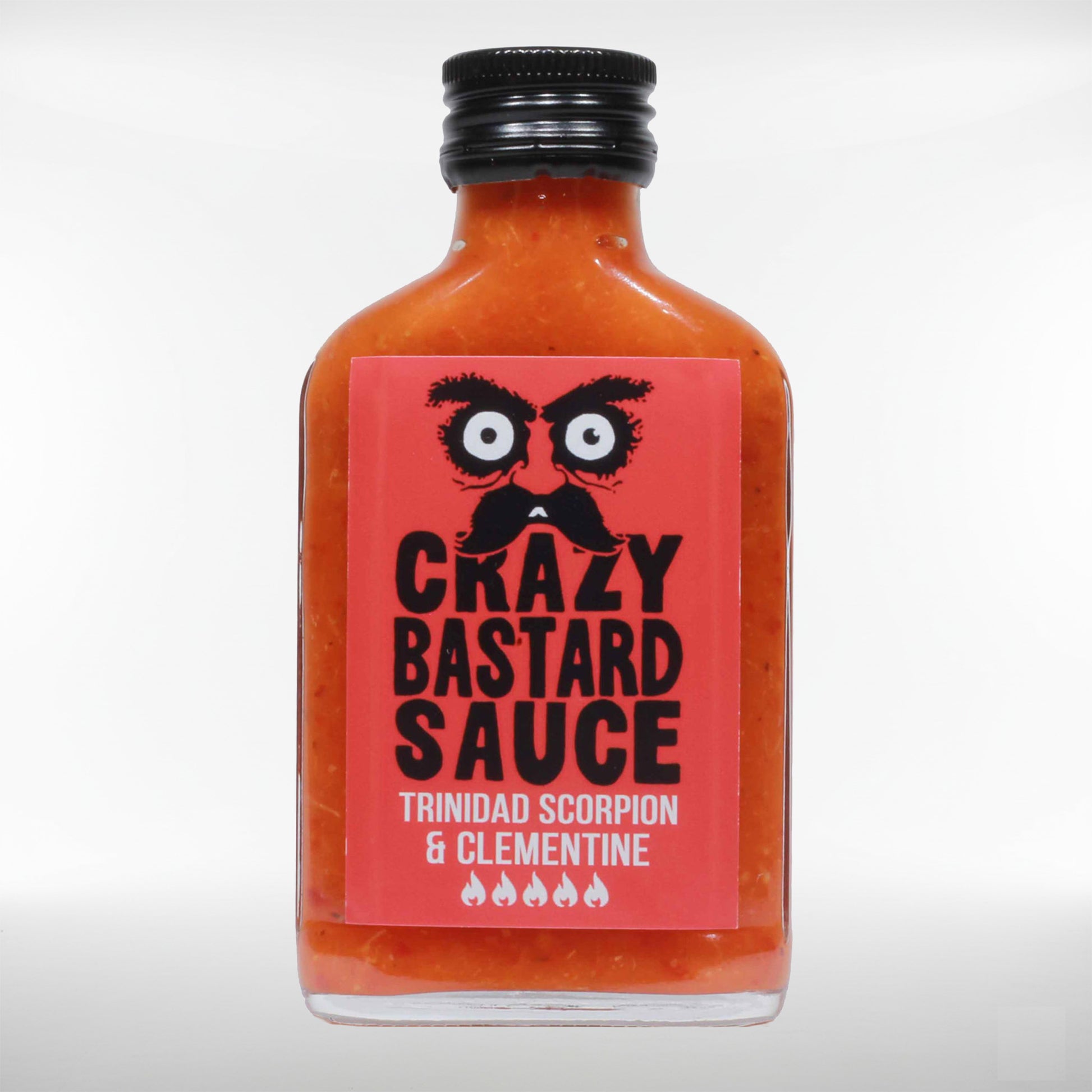 Crazy Bastard Trinidad Scorpion Moruga & Clementine Hot Sauce