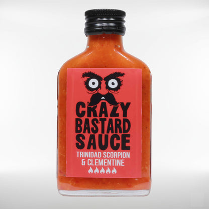 Crazy Bastard Trinidad Scorpion Moruga & Clementine Hot Sauce