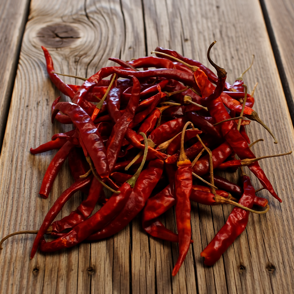 De Arbol Chili-Schoten | direkte schärfe,erdig, leicht rauchig | getrocknet | 20 gr