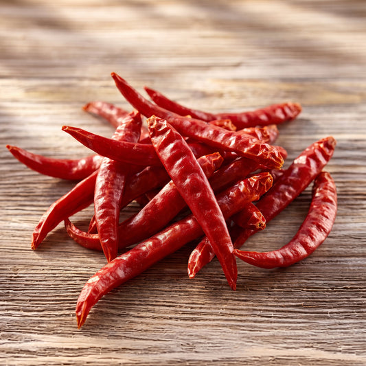 De Arbol Chili-Schoten | direkte schärfe,erdig, leicht rauchig | getrocknet | 20 gr