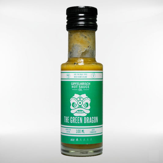 Der Green Dragon | die Koriander Chili Hotsauce |  frisch, würzig, aufregend