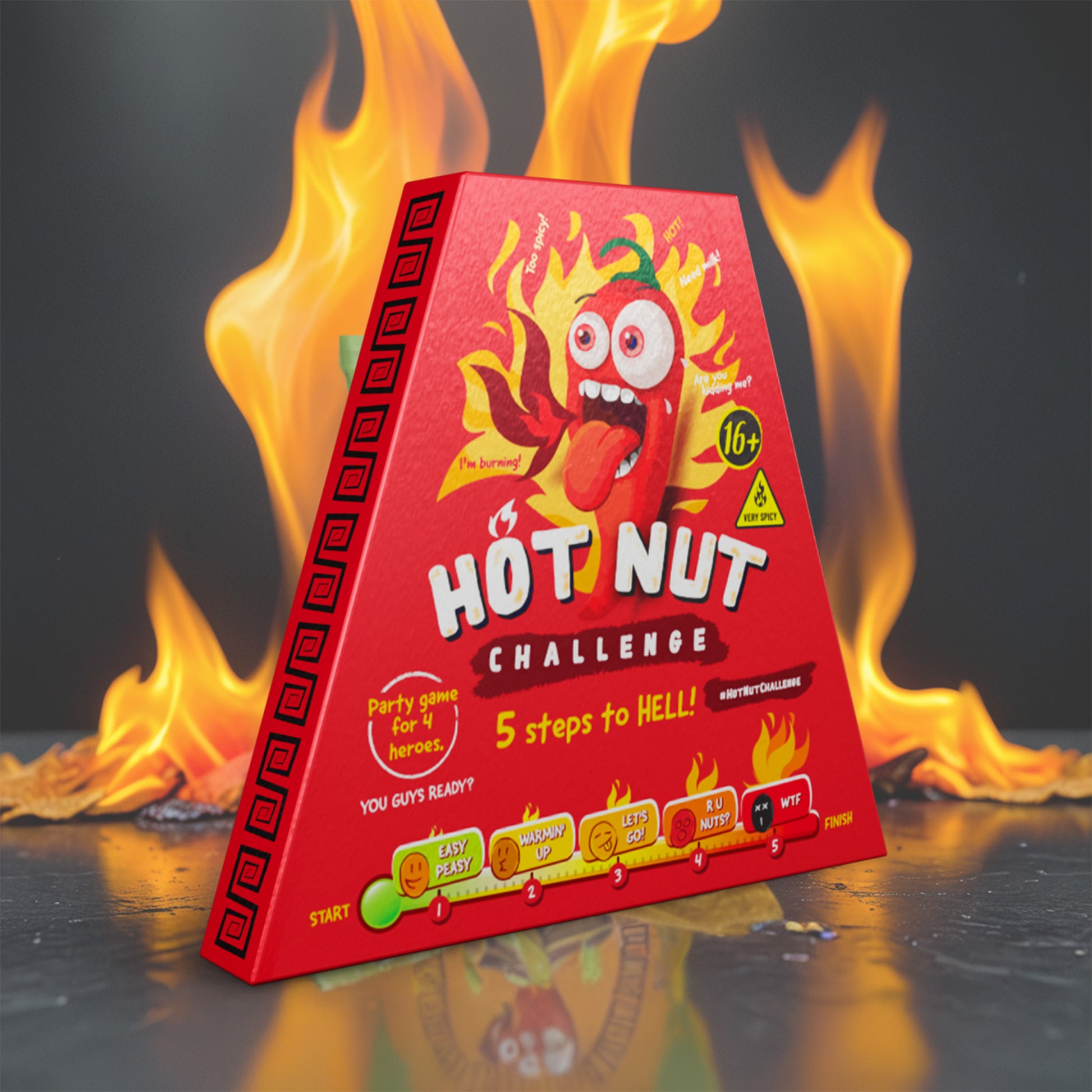 HOT NUT Challenge – Extrem scharfe Erdnüsse & Chili-Spiel