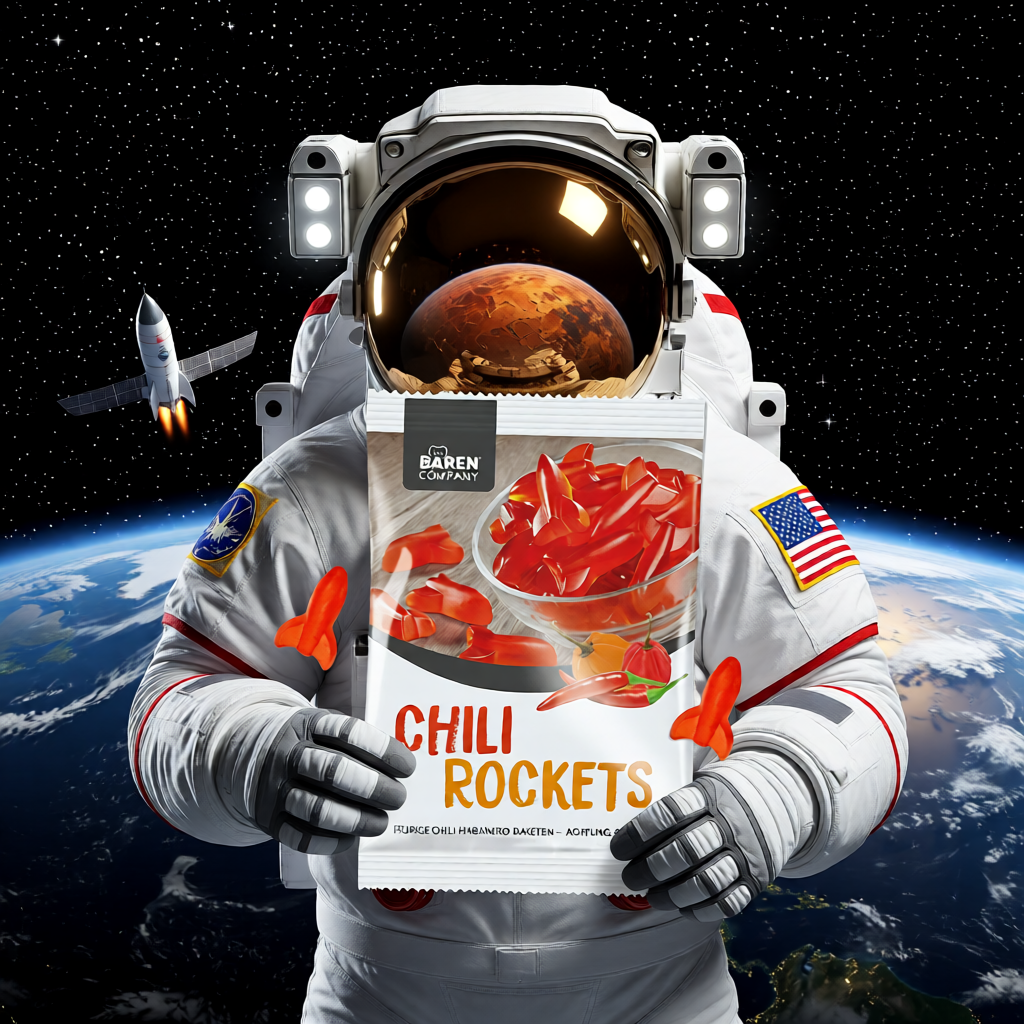 Scharfe Habanero Chili Rockets