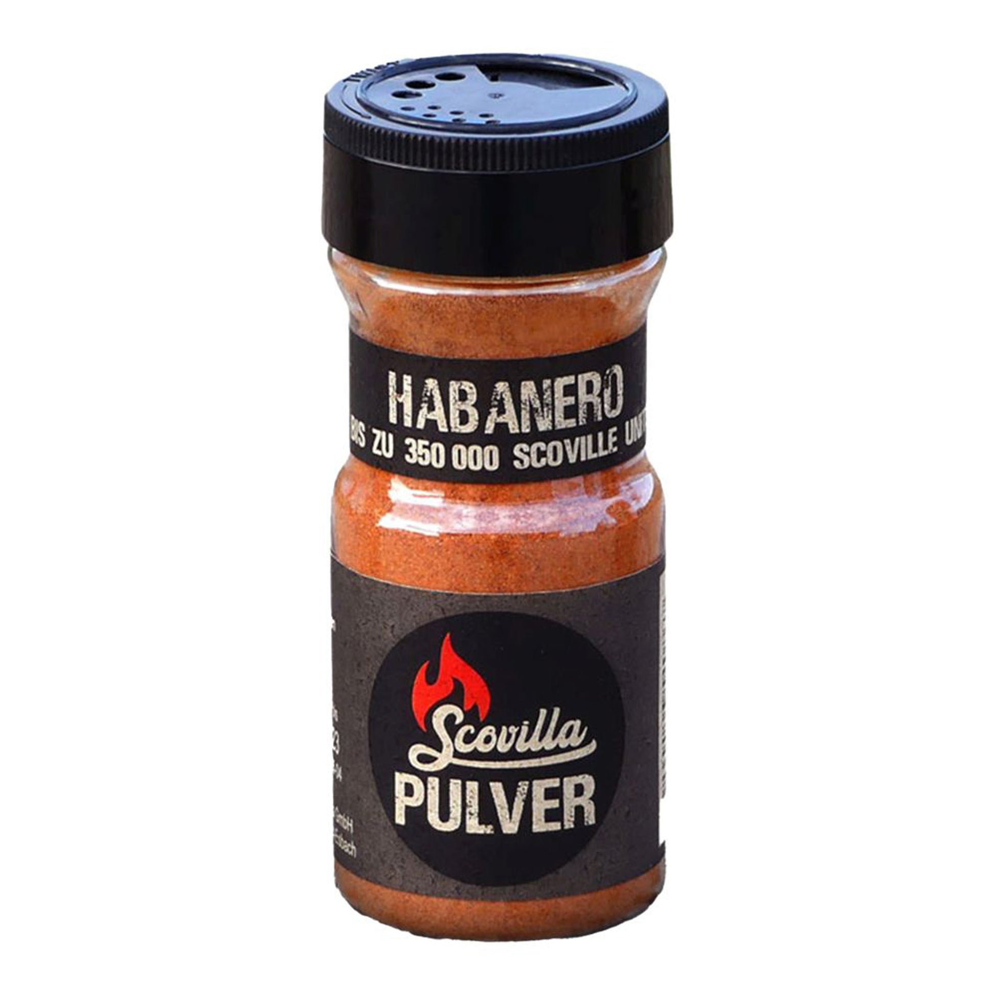 Scovilla Habanero Chilipulver im Shaker, 50 Gramm