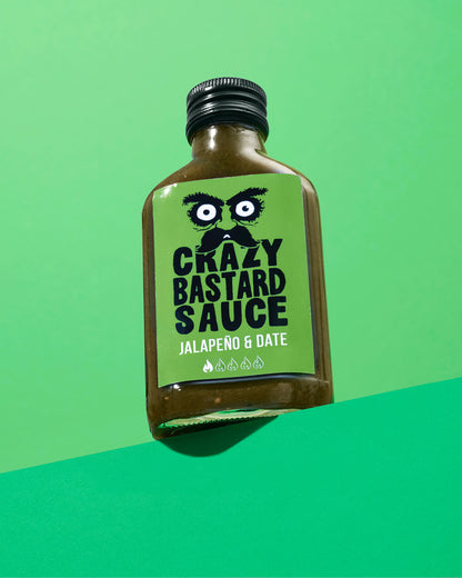 Crazy Bastard Jalapeno & Datteln Hot Sauce
