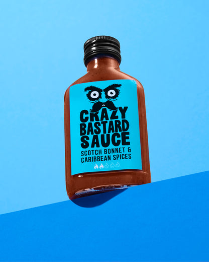 Crazy Bastard Scotch Bonnet & Caribbean Spicy Hot Sauce