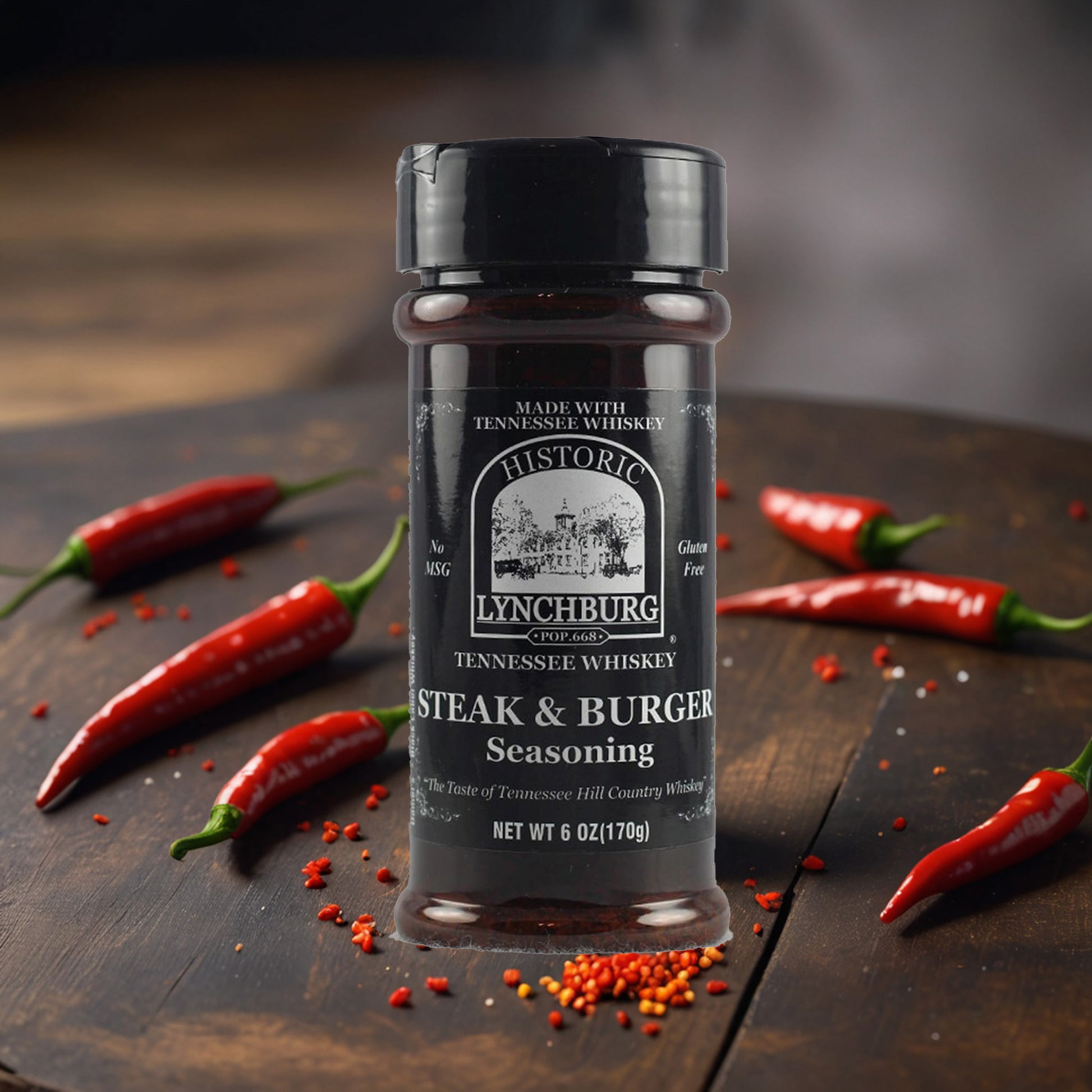 Historic Lynchburg Steak and Burger Seasoning