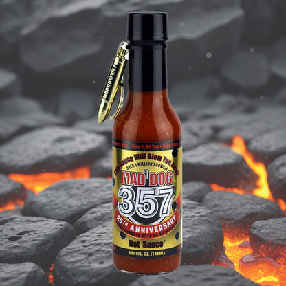 Mad Dog 357 Gold Edition Hotsauce 25th Anniversary