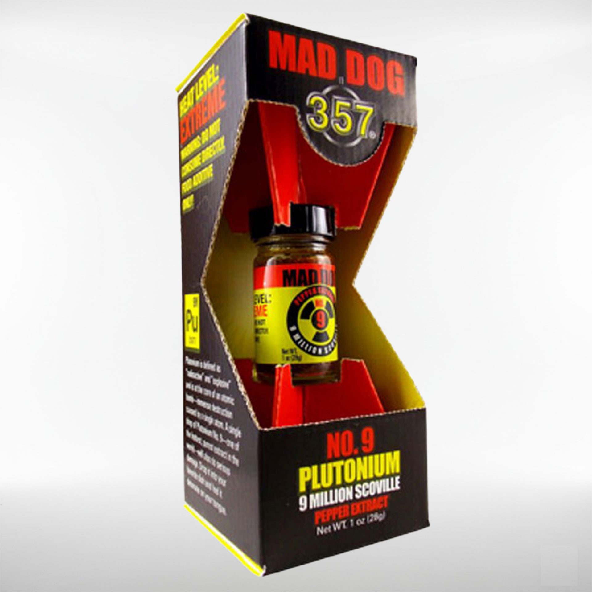 Mad Dog 357 Plutonium : 9 millions Scoville  Extrait de piment extrmement  piquant  Peppers.ch