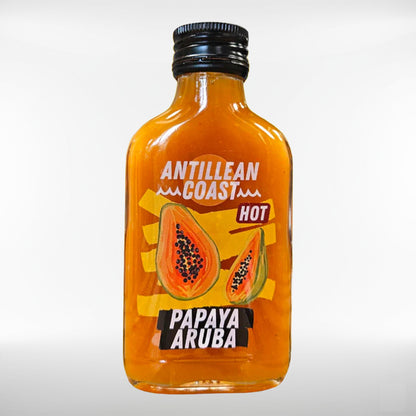 Papaya Aruba Hot Sauce | sonnig, mild, fruchtig | Antillen in Reinform