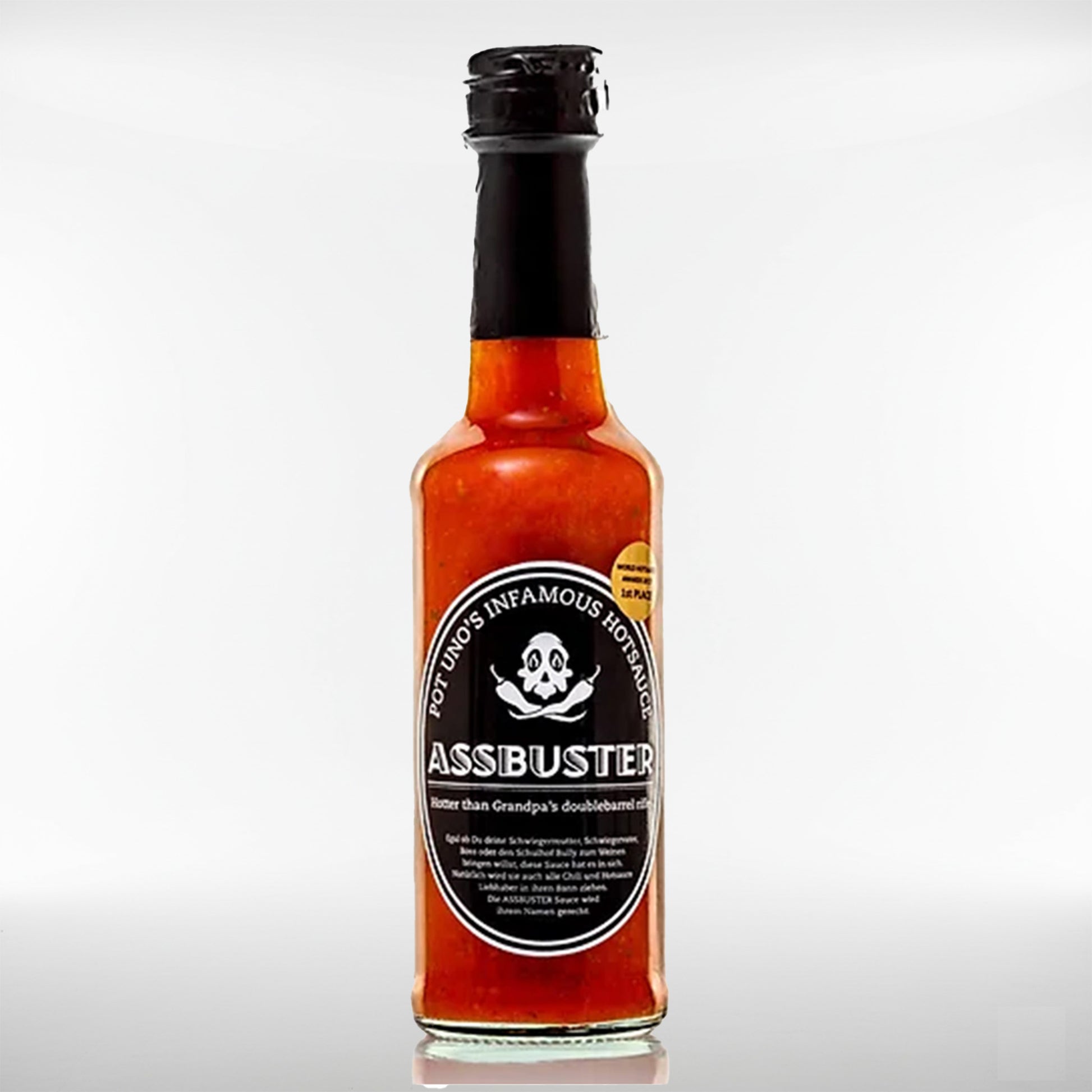 Pot Uno's Assbuster Hotsauce - World Hot Sauce Award Gewinner 2017