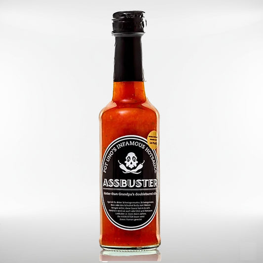 Pot Uno's Assbuster Hotsauce - World Hot Sauce Award Gewinner 2017