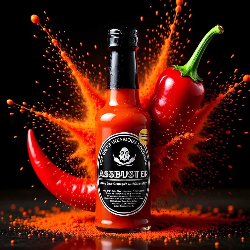 Pot Uno's Assbuster Hotsauce - World Hot Sauce Award Gewinner 2017