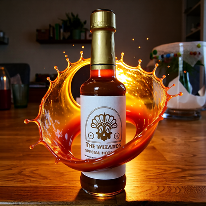 THE WIZARD'S SPECIAL HOTSAUCE – Charapita Hot Sauce mit Karamell-Note (150 ml)