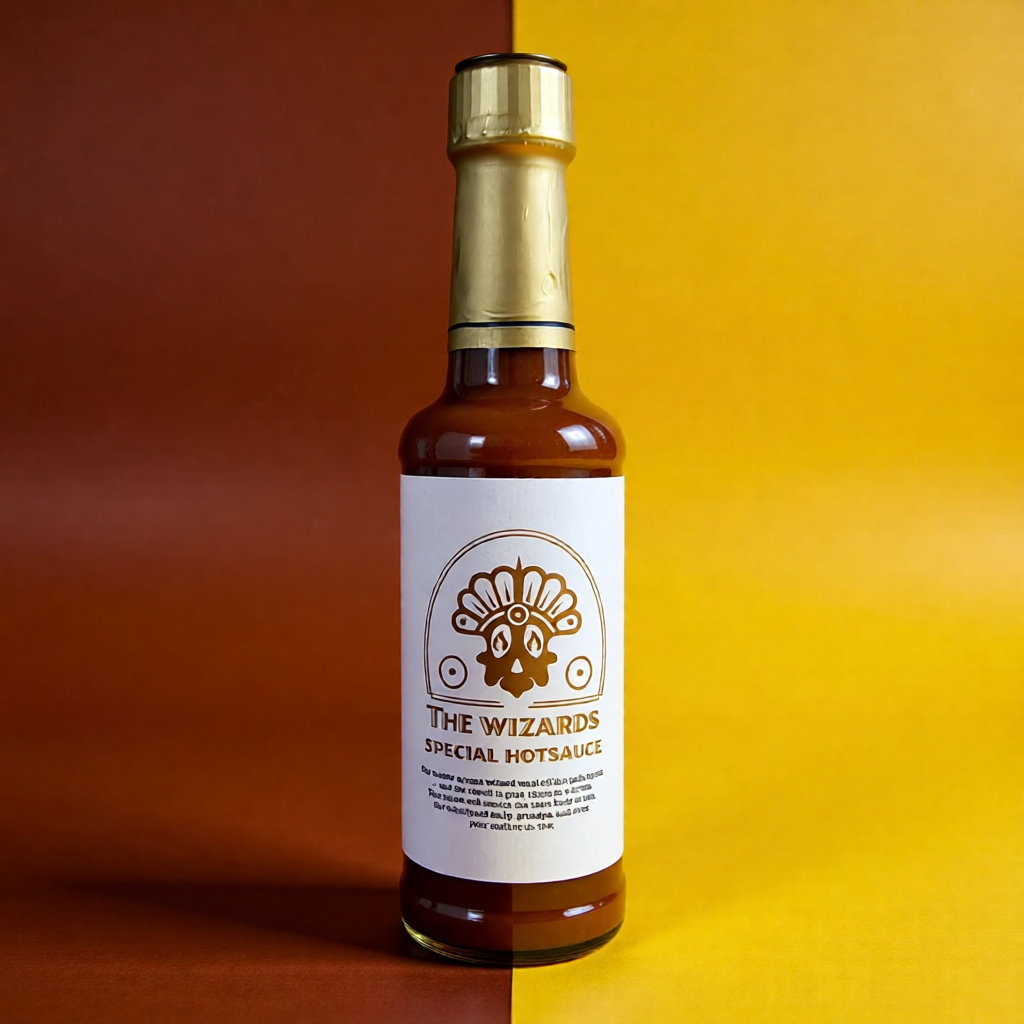 THE WIZARD'S SPECIAL HOTSAUCE – Charapita Hot Sauce mit Karamell-Note (150 ml)