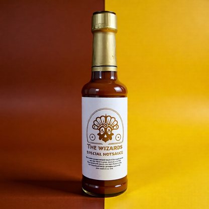 THE WIZARD'S SPECIAL HOTSAUCE – Charapita Hot Sauce mit Karamell-Note (150 ml)