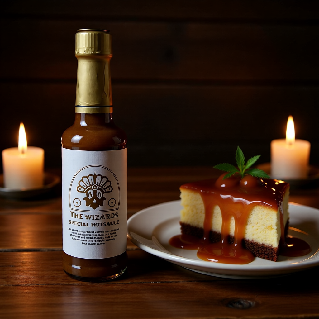 THE WIZARD'S SPECIAL HOTSAUCE – Charapita Hot Sauce mit Karamell-Note (150 ml)