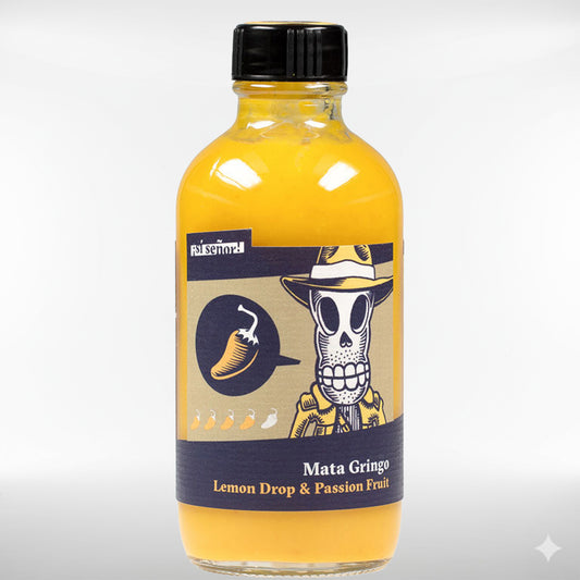 Sí Señor Mata Gringo | Lemon Drop & Ají Amarillo & Passion Fruit | Schweizer Hot Sauce