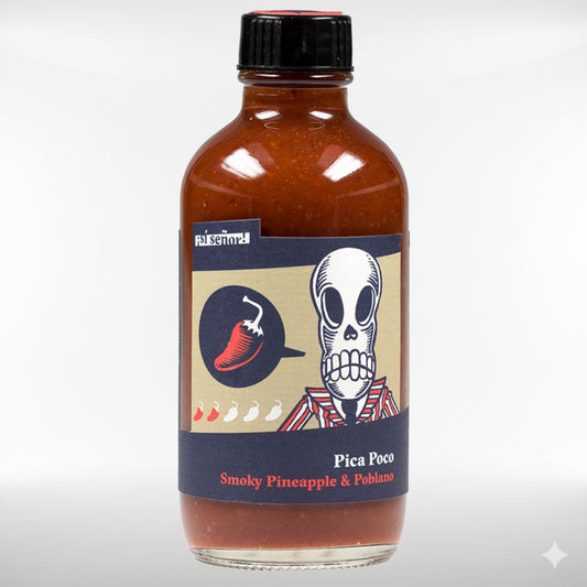 Sí Señor Pica Poco | Smoky Pineapple & Poblano | Schweizer Chili Sauce