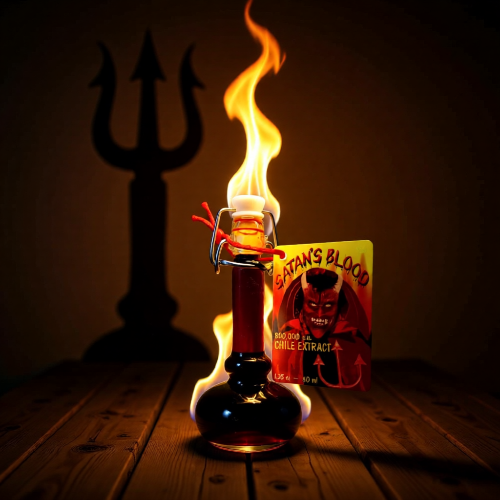 Satans Blood Chili Extrakt mit 800000 Scoville Units